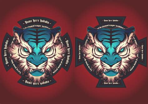 Premium Vector | Tiger Head Logo Design