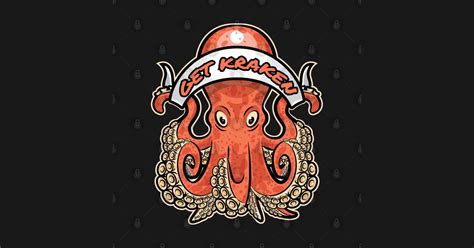 Lets Get Kraken Release The Kraken Sticker Teepublic