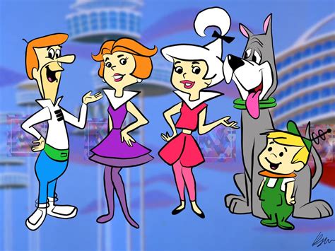 The Jetsons Instant Download Printable Digital Drawing Etsy