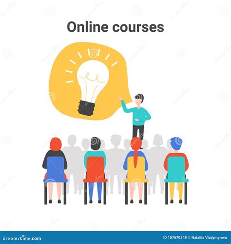 Developing Leader Skills Brochure Template Cartoon Vector