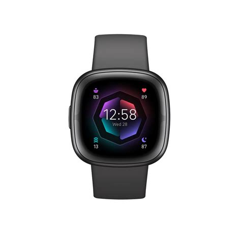 Fitbit sense 2 aktivitásmérő Shadow Grey Graphite Aluminum FB521BKGB