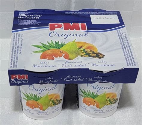 Santa Bárbara Yogurt PMI de macedonia 4x120 g Envío a domicilio