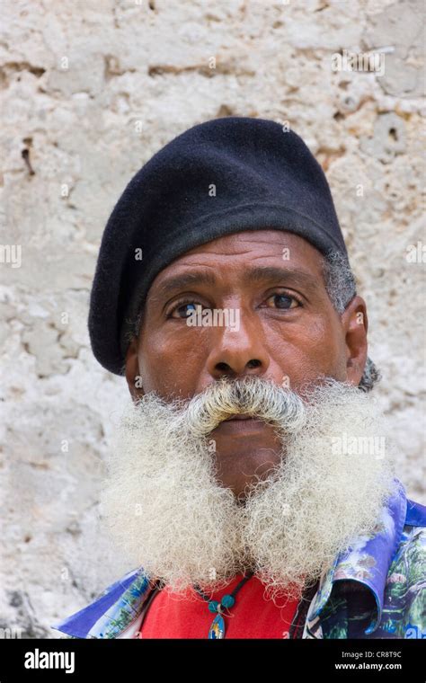 Old man with beard, Havana, Cuba Stock Photo - Alamy