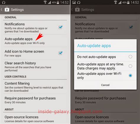 Inside Galaxy: Samsung Galaxy S5: How to Update Applications in Android ...