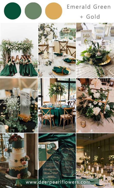 Top 10 Emerald Green Wedding Themes & Color Ideas 2025 💚