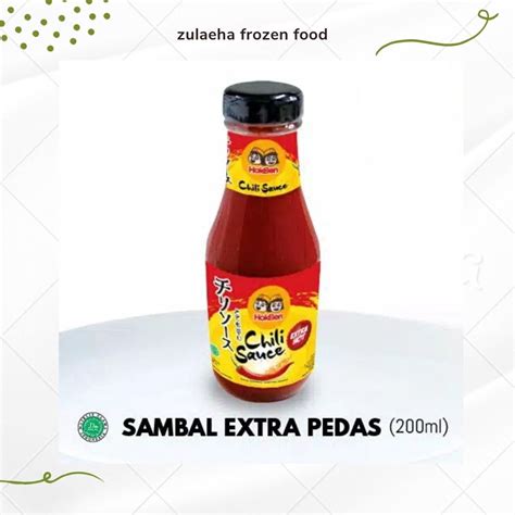 Jual Saus Sambal Extra Pedas Hokben Isi 200ml Shopee Indonesia