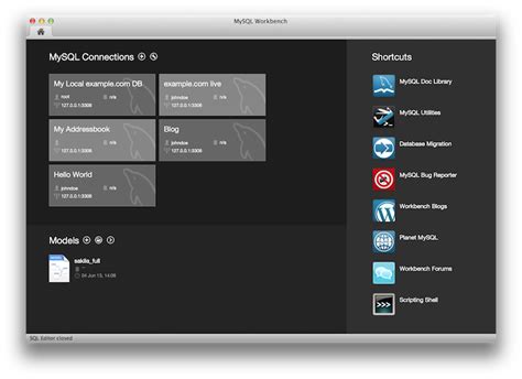 Mysql Workbench How To Display The Row Window Store Ar