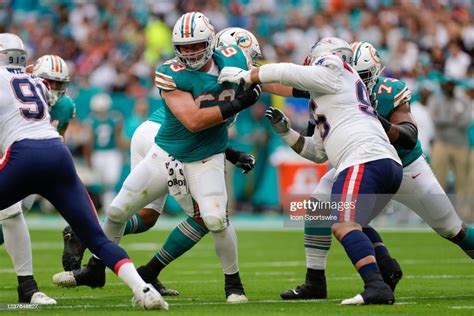 Miami Dolphins Center Michael Deiter During The Game Between The New