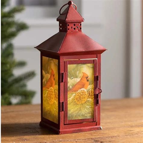 Wind Weather Accents Lighted Cardinal Lantern Poshmark