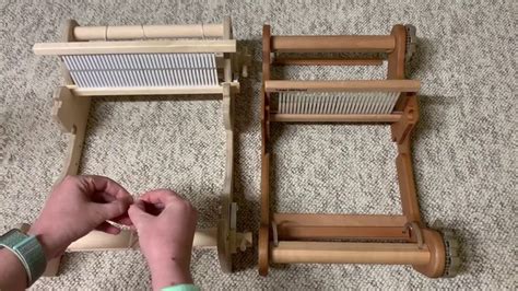 Schacht Cricket Vs Ashford Sample It Rigid Heddle Loom Youtube