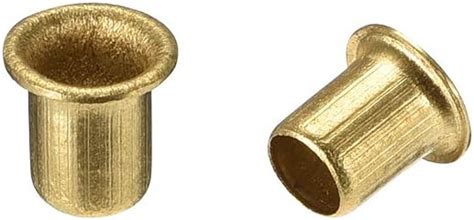 Amazon Uxcell Hollow Rivet 2mm X 4mm Through Hole Copper Hollow