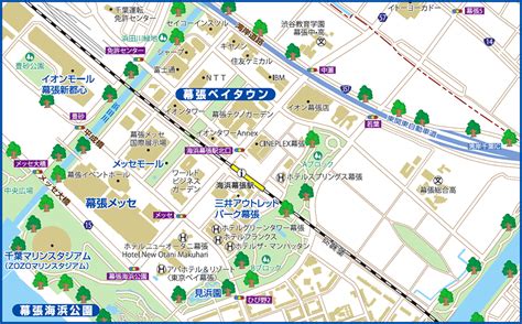千葉県 海浜幕張｜あるく・あるけるマップ＆ニュース-観光あるき地図