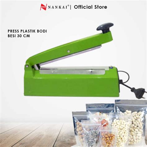 Alat Press Plastik Impulse Sealer Bodi Besi 30cm Doobie Leopard Lazada Indonesia