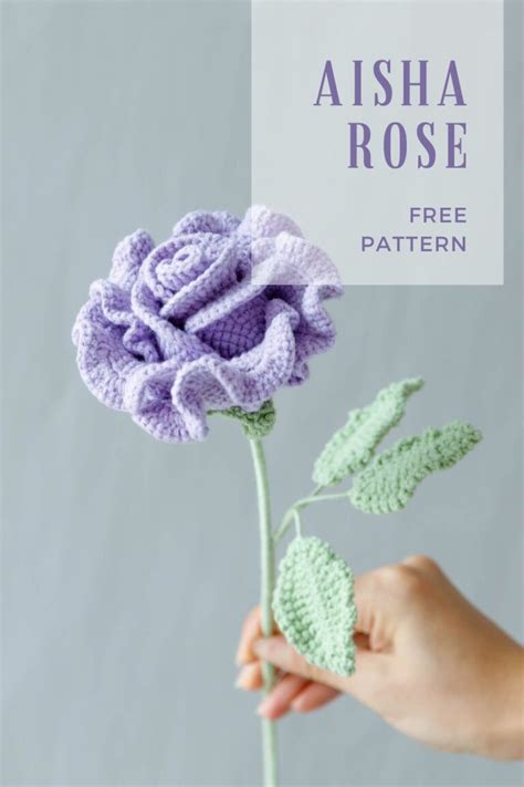 Crochet Lavender Free Pattern Hookok