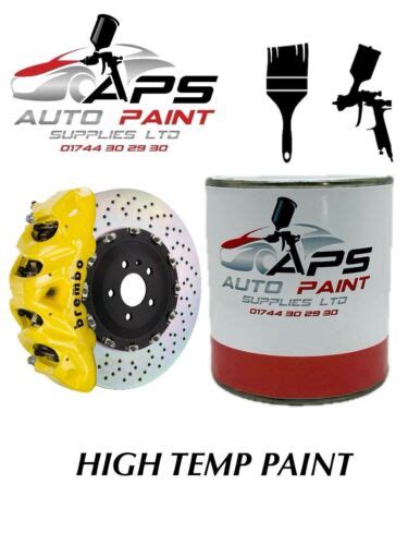 Brembo Speed Yellow Caliper Paint High Temp Gloss Brake Brush Or Spray