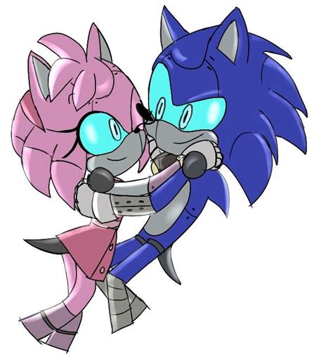 Metal Amy And Metal Sonic