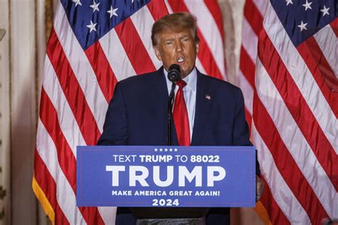 Usa Donald Trump Si Candida Alle Presidenziali Del 2024 La Voce Di