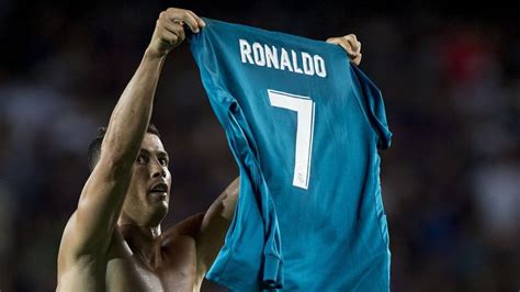 Cristiano Ronaldo Blue Jersey