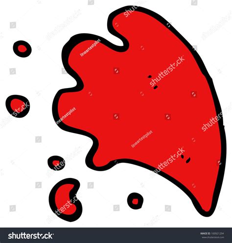 Cartoon Blood Splatter Stock Illustration 100921294 - Shutterstock