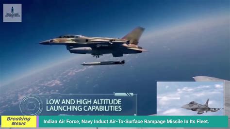 Defence News Indian Air Force Induct Rampage Missile In Its Fleet