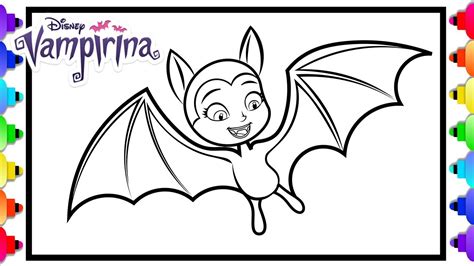 Vampirina Character Poppy Coloring Page