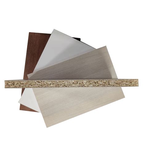 2100 2800mm White Melamine Laminated Chipboard 18mm Melamine Chipboard