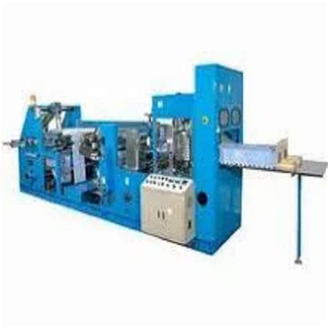 Electric Mild Steel Paper Napkin Making Machine Capacity Napkins