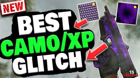 New Best Camo Xp Glitch In Cold War Zombies Cold War Zombies Solo