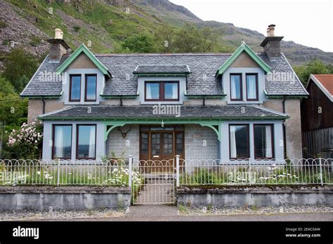 Country House In The Scottish Highlands Stock Photo Alamy