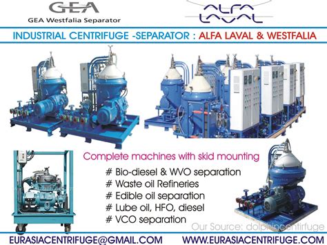 Alfa Laval Lube Oil Purifier Oil Purification Machine In