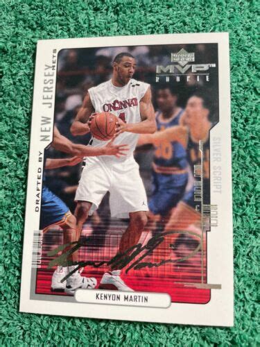 2000 01 Upper Deck MVP Silver Script 191 Kenyon Martin RC For Sale