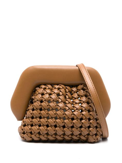 Brown Gea Knots Mini Bag Women Themoir Divincenzoboutique