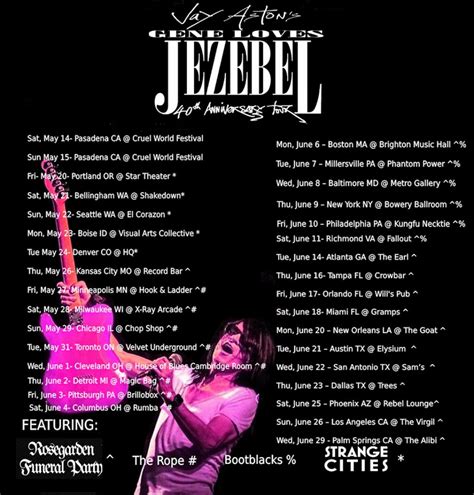 Gene Loves Jezebel – The official website for Gene Loves Jezebel ...