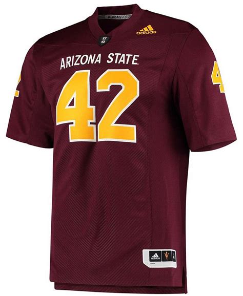 Adidas Mens Pat Tillman Maroon Arizona State Sun Devils Premier