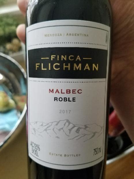 Finca Flichman Malbec Roble Argentina Mendoza Cellartracker