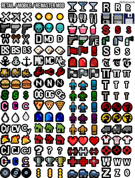 GTA SA Map Icons 640 | Hot Sex Picture