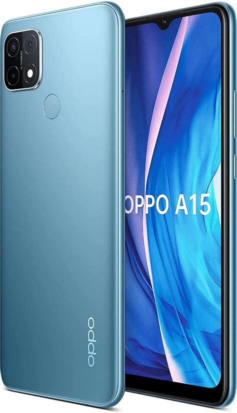 Oppo A15 Smartphone 32gb 3gb Ram 652 Display Ai ثلاثية الكاميرا