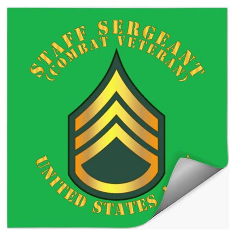 Army Staff Sergeant Ssg Combat Veteran Sold By Dogmatism Rosamund Sku