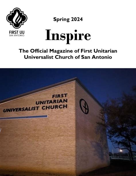 Newsletters First Unitarian Universalist Church San Antonio