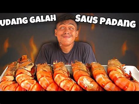 Kelaparan Tengah Malam Langsung Masak Udang Galah Saus Padang Di Depan