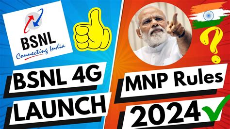 Bsnl G Launch Big Update Jio G Network Trials Trai New Mnp Rules