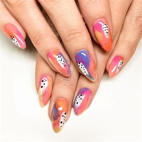 Unusual Watercolor Nail Art Ideas That Looks Cool Addicfashion