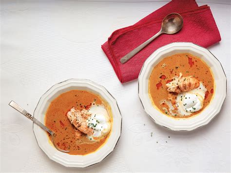 Creamy Langoustine Soup Humarsúpa Saveur