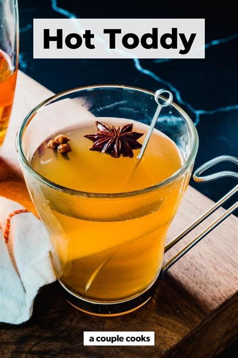 Hot Toddy Recipe With Whiskey Rum Or Brandy