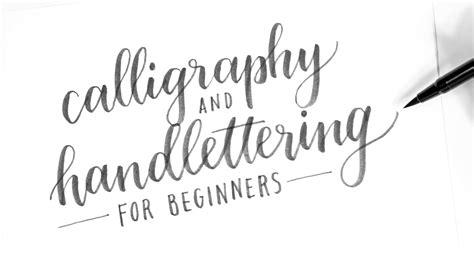 Calligraphy & Hand Lettering for Beginners by Amanda Rach Lee | Hand ...