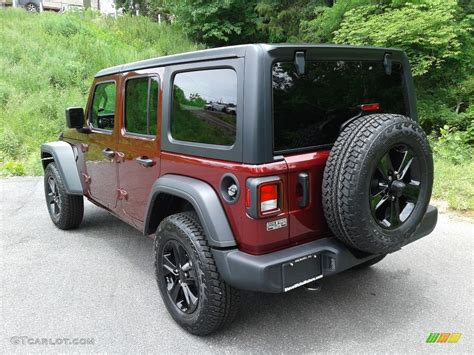 2021 Snazzberry Pearl Jeep Wrangler Unlimited Sport Altitude 4x4 141932743 Photo 5 Gtcarlot