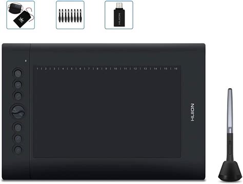 HUION Android Compatible H610Pro V2 Tableta Gráfica Tableta de Dibujo