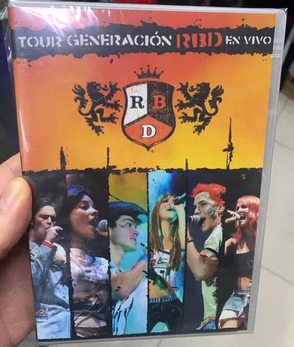 Rbd Tour Generacion Rbd En Vivo Dvd MercadoLivre