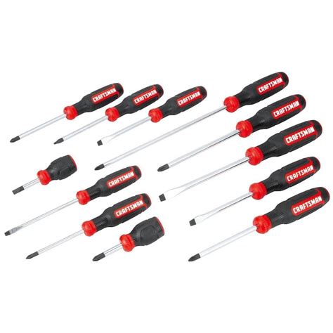 Craftsman Cm 12pc Bi Mat Screwdriver Set In The Screwdrivers Department