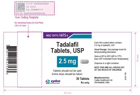 Tadalafil Tablets